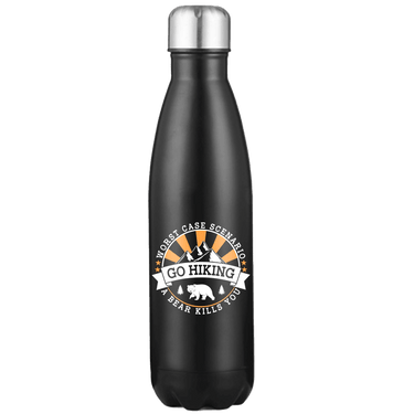 Hiking Worst Case Scenario Stainless Steel Water Bottle
